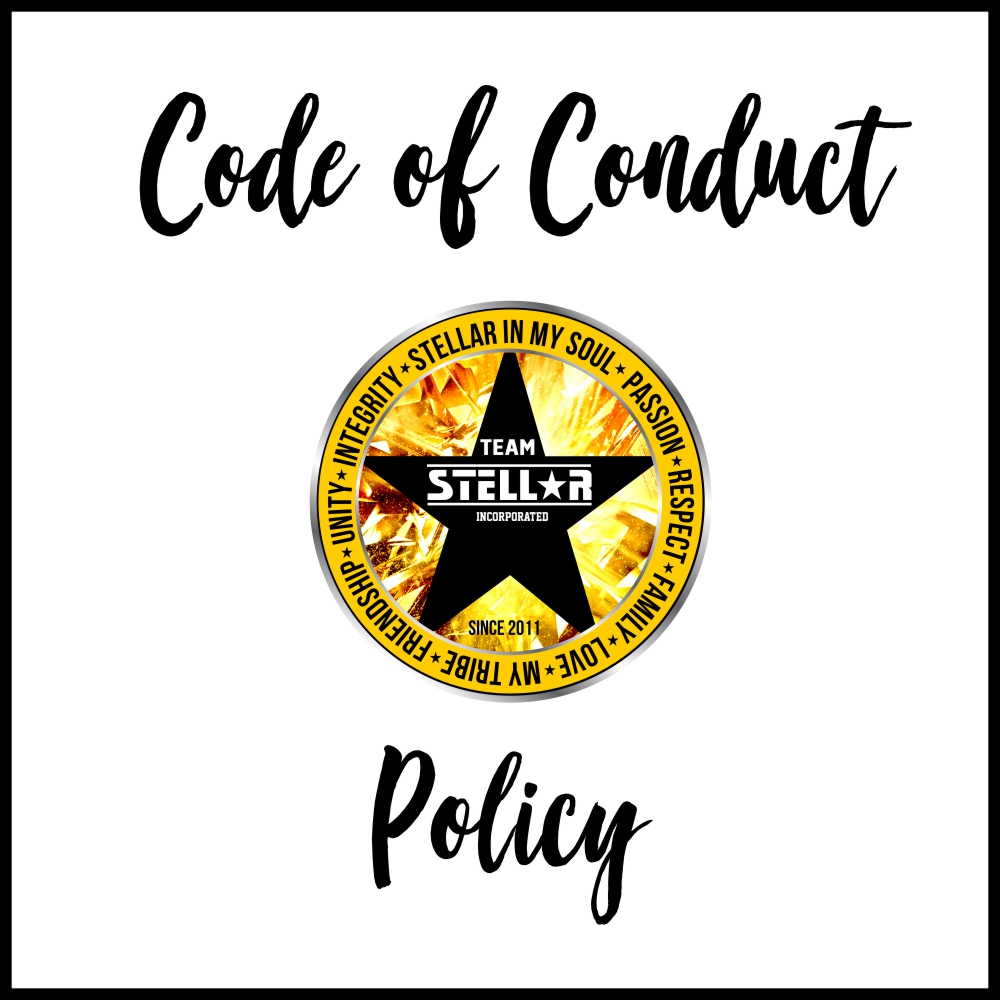 Team Stellar Code of Conduct Policy