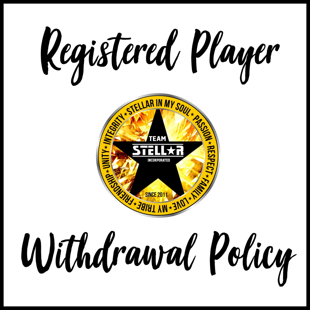 Team Stellar Registed Player Withdrawal Policy